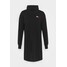 Tommy Jeans BADGE MOCK NECK DRESS Sukienka letnia black TOB21C048