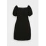 Vero Moda Curve VMJASMINE WRAP SHORT DRESS Sukienka letnia black VEE21C04D