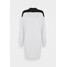 Calvin Klein DRESS Sukienka dzianinowa light grey heather 6CA21C03L