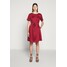 WEEKEND MaxMara HAWAY Sukienka letnia bordeaux MW721C063