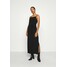 Calvin Klein CAMI DRESS Długa sukienka black 6CA21C02C