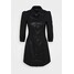 Vero Moda VMBUTTERMOLLY ABOVE KNEE COATED DRESS Sukienka letnia black VE121C2BK