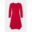 Armani Exchange DRESS Sukienka z dżerseju red liquorice ARC21C021