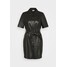 Noisy May NMELISA PENNY DRESS Sukienka koszulowa black NM321C0FB