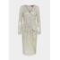Lauren Ralph Lauren MILLBROOK DRESS Sukienka koktajlowa silver frost shin L4221C11V