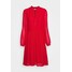 Calvin Klein TIE SKATER DRESS Sukienka letnia tango red 6CA21C03W
