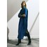 Massimo Dutti Sukienka koszulowa dark blue M3I21C0AY