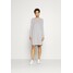 Tommy Hilfiger SOFT DRESS Sukienka dzianinowa light grey heather TO121C0C3