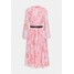 MICHAEL Michael Kors TIE DYE MIDI DRESS Sukienka koszulowa shell pink MK121C0FB