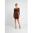 Ivyrevel MINI DRESS Sukienka etui brown IV421C0A7
