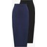 Even&Odd Tall 2 PACK Spódnica ołówkowa dark blue/black EVI21B001