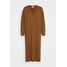 Part Two VIVICA Długa sukienka hazel brown melange P2121C086