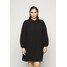 Vero Moda Curve VMSAGA PLEAT SHORT DRESS Sukienka letnia black VEE21C04T