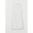 H&M Koronkowa sukienka 0712915001 Biały