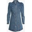 Noisy May Petite NMMARILLE PUFF DRESS Sukienka jeansowa medium blue denim NM521C02B