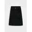 Noisy May Tall NMJUDO PAPERBAG SKIRT Spódnica mini black NOB21B015
