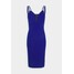 WAL G. AINSLEY DOUBLE STRAP MIDI DRESS Sukienka etui electric blue WG021C0KN