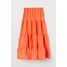 H&M Długa szeroka spódnica 0881369007 Pomarańczowy
