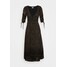 Cotton On ROUCHED MIDI DRESS Długa sukienka maya ditsy black C1Q21C016