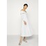 Who What Wear THE OFF THE SHOULDER DRESS Sukienka koszulowa white WHF21C00W