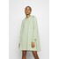 Monki MALIN HOODIE DRESS Sukienka letnia green dusty light MOQ21C095
