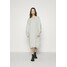 Weekday PAYTON DRESS Sukienka letnia light grey WEB21C05G