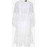 Selected Femme Petite SLFVALENTINA MIDI DRESS PETITE Sukienka letnia snow white SEL21C00T