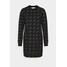 Calvin Klein Jeans LOGO DRESS Sukienka letnia black C1821C07Q