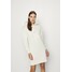 Calvin Klein Jeans ECO LOGO HOODIE DRESS Sukienka letnia soft cream C1821C06A