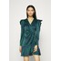 Who What Wear WRAP OVER PARTY DRESS Sukienka koktajlowa green WHF21C02I