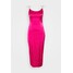 Missguided Tall DIAMANTE TIE STRAP MIDI DRESS Sukienka koktajlowa hot pink MIG21C09S
