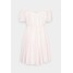 Missguided BARDOT SKATER DRESS Sukienka letnia baby pink M0Q21C1P6