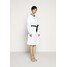 KARL LAGERFELD DRESS WITH POCKETS Sukienka koszulowa white K4821C02S