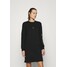 Calvin Klein LOGO DRESS Sukienka letnia black 6CA21C035