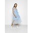 Monki SARA DRESS Sukienka letnia blue light MOQ21C09N
