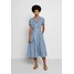 Polo Ralph Lauren HORT SLEEVE CASUAL DRESS Sukienka koszulowa blue/white PO221C06N