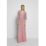 Maya Deluxe FRONT CAPE SLEEVE DRESS Suknia balowa pink M2Z21C064