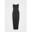 Missguided Tall DIAMANTE TIE STRAP MIDAXI DRESS Sukienka letnia black MIG21C0A6