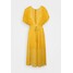 Glamorous PLUNGE DRESS Sukienka letnia yellow/white GL921C0MT