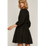 Medicine Sukienka damska z bawełny organicznej czarna RW20-SUD401_99X