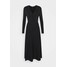 Esprit Collection DRESS Sukienka dzianinowa black ES421C18K