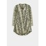 Missguided Plus BUTTON THRU SMOCK DRESS SNAKE Sukienka letnia grey M0U21C0EF