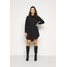 Vero Moda Curve VMSILLA SHORT DRESS MIX Sukienka koszulowa black VEE21C05L