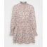 Missguided Petite FLORAL HIGH NECK SHIRRED MINI DRESS Sukienka letnia multi M0V21C0HF