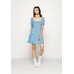 Miss Selfridge DITSY SWEETHEART DRESS Sukienka letnia blue MF921C0T9