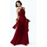 Luxuar Fashion Damska sukienka wieczorowa z etolą 441615-0001