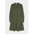 Marc O'Polo DENIM DRESS GATHERED SKIRT Sukienka letnia utility olive OP521C03K