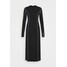 Weekday EMMY BABYLOCK DRESS Sukienka z dżerseju black/white WEB21C05H