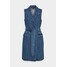 Vero Moda Tall VMTAILOR BLAZER DRESS Sukienka jeansowa medium blue denim VEB21C077