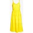 Rich & Royal DRESS WITH EMROIDERY ANGLAISE Sukienka letnia spring gold RI521C02T
